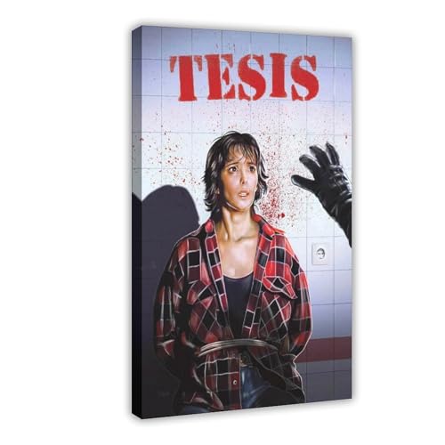 GAHCWB Tesis Filmposter auf Leinwand, Wandkunst, Dekordruck, Gemälde für Wohnzimmer, Schlafzimmer, Dekoration, 30 x 45 cm GAHCWB Tesis Filmposter auf Leinwand, Wandkunst, Dekordruck, Gemälde für Wohnzimmer, Schlafzimmer, Dekoration, 30 x 45 cm von GAHCWB