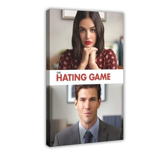 Leinwandposter "The Hating Game", Wandkunst, Dekordruck, Gemälde für Wohnzimmer, Schlafzimmer, Dekoration, 20 x 30 cm Leinwandposter "The Hating Game", Wandkunst, Dekordruck, Gemälde für Wohnzimmer, Schlafzimmer, Dekoration, 20 x 30 cm von GAHCWB
