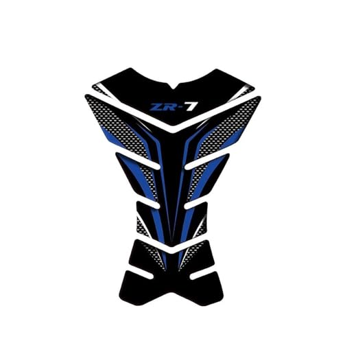 GAHQMSDG Kraftstofftank-Aufkleber Motorrad Tank Pad Protector Aufkleber Motocross Tankpad Fall Für ZR-7 Zr-7(Color 12) von GAHQMSDG