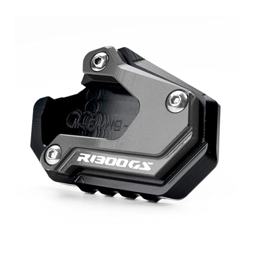 GAHQMSDG Seitenständerpolster Für R1300GS R 1300 GS ADV 2023 2024 2025 Motorrad Ständer Seitenständer Verlängerung Fußpolster(Titanium) von GAHQMSDG