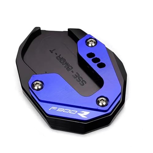 GAHQMSDG Seitenständerpolster Motorrad-Ständer, Vergrößern, Seitenständer-Verlängerung, Zubehör Für F900R F900XR 2020 2021 2022 2023 2024 2025(Blue,F900R) von GAHQMSDG