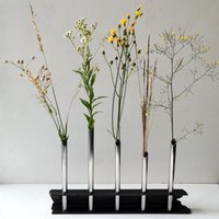 Individuelle Blumen-Vase Aus Metall | Extravagante 6-Teilige Vase Unikat Österreich Angewandte Kunst Edelstahl Geschweißt von GAHRart