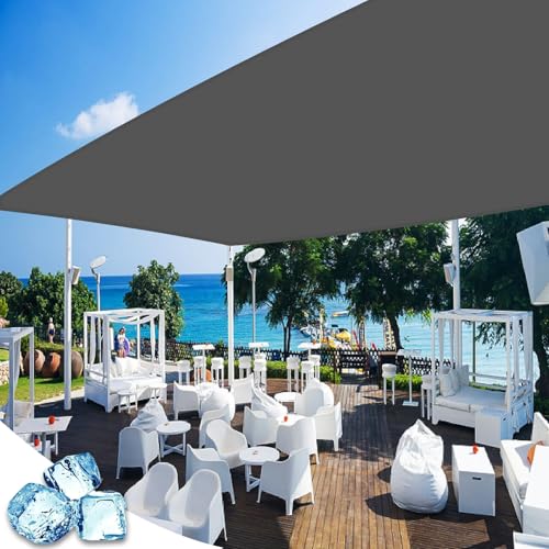 Sonnensegel Rechteckig 320 x 360 cm Sonnenschutz 95% UV Schutz, Reißfest Wetterfest Schattierungsnetz Schattiernetz, Schattierungsnetz für Garten Terrasse Camping, Dunkelgrau Sonnensegel Rechteckig 320 x 360 cm Sonnenschutz 95% UV Schutz, Reißfest Wetterfest Schattierungsnetz Schattiernetz, Schattierungsnetz für Garten Terrasse Camping, Dunkelgrau von GAIFNAG