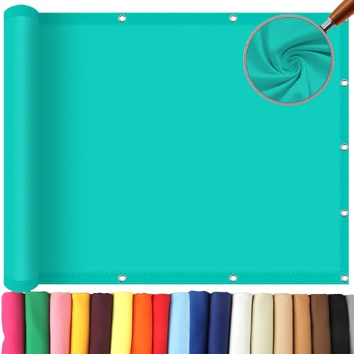 Sonnensegel Wasserdicht 120 x 160 cm Wasserdicht Rechteckig Multi Farbe Und Größe Sonnensegel Rechteckig für Terrasse Balkon Garten, Himmelblau Sonnensegel Wasserdicht 120 x 160 cm Wasserdicht Rechteckig Multi Farbe Und Größe Sonnensegel Rechteckig für Terrasse Balkon Garten, Himmelblau von GAIFNAG