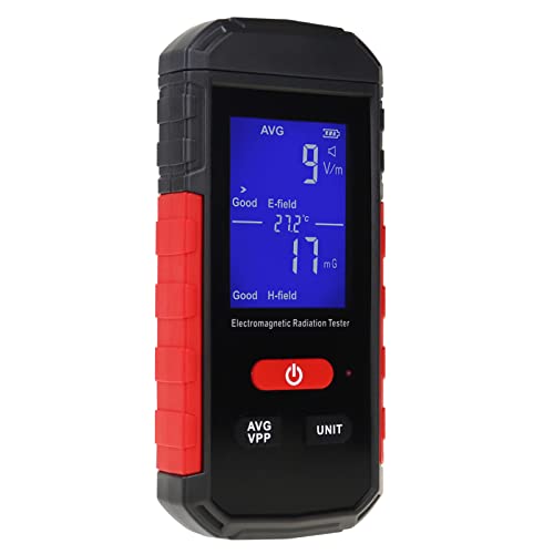 EMF Elektromagnetisch Strahlungsdetektor EMF-Messgerät Temperaturtester mit Ton- und Lichtalarm zur Geisterjagd-EMF-Strahlungserkennung EMF Elektromagnetisch Strahlungsdetektor EMF-Messgerät Temperaturtester mit Ton- und Lichtalarm zur Geisterjagd-EMF-Strahlungserkennung von GAIN EXPRESS