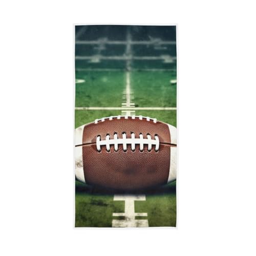 GAIREG American Football Handtücher, weiche Waschlappen, weiche Handtücher, 38,1 x 76,2 cm von GAIREG