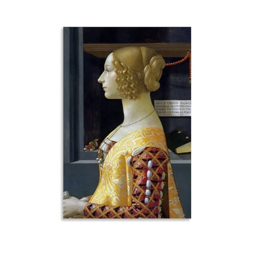 GAJUST Giovanna Tornabuoni Poster, Portrait von Giovanna Tornabuoni, gemalt von Domenico Ghirlandaio Circa 149, Leinwanddruck, Kunstposter, ungerahmt, 50 x 75 cm GAJUST Giovanna Tornabuoni Poster, Portrait von Giovanna Tornabuoni, gemalt von Domenico Ghirlandaio Circa 149, Leinwanddruck, Kunstposter, ungerahmt, 50 x 75 cm von GAJUST
