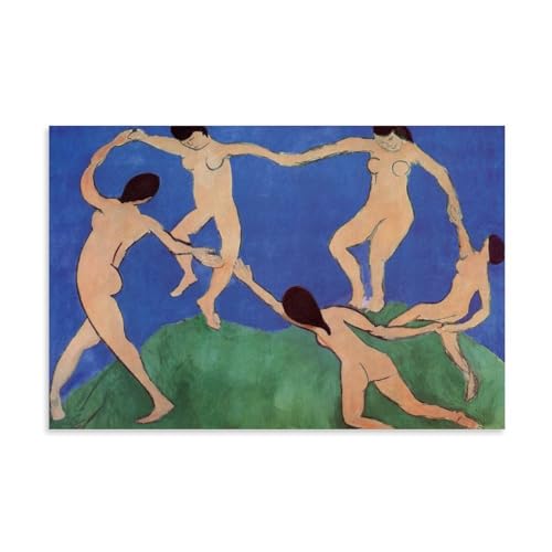 GAJUST Henri Matisse The Dance Poster The Dance, Leinwanddruck, Kunstposter, ungerahmt, 60 x 90 cm von GAJUST