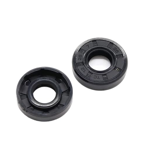 NBR ID 8mm Nitril Kautschuk Skelett Öldichtung, 10 stücke Rotierende Welle Lippendichtung, In einem Paket, 8x12x13x14x15x16x17x18x19x20x21x22x3x4x5x6x7x8 (Color : 10 Pieces, Size : 8x166x8) X4 von GAJUST