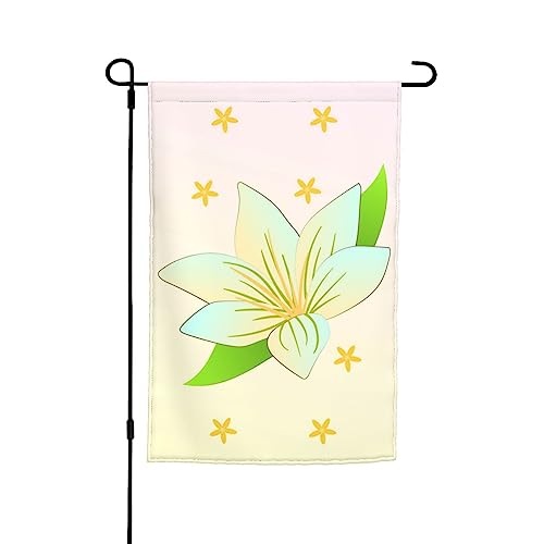 Blühende Narzissen Gartenflagge, 30,5 x 45,7 cm. Helle, doppelseitige Outdoor-Dekoration bringt Spaß in Ihren Hof. von GAJYFCL