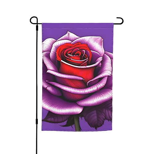 Fuchsia Rose Gartenflagge, 30,5 x 45,7 cm. Helle, doppelseitige Outdoor-Dekoration bringt Spaß in Ihren Hof. Fuchsia Rose Gartenflagge, 30,5 x 45,7 cm. Helle, doppelseitige Outdoor-Dekoration bringt Spaß in Ihren Hof. von GAJYFCL
