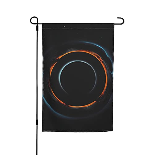 Mysterious Cosmic Black Holes Gartenflagge 30,5 x 45,7 cm. Helle, doppelseitige Outdoor-Dekoration bringt Spaß in Ihren Hof. von GAJYFCL