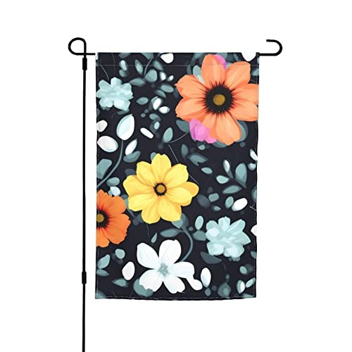Schöne bunte Blumen Gartenflagge 30,5 x 45,7 cm Helle, doppelseitige Outdoor-Dekoration bringt etwas Spaß in Ihren Hof. Schöne bunte Blumen Gartenflagge 30,5 x 45,7 cm Helle, doppelseitige Outdoor-Dekoration bringt etwas Spaß in Ihren Hof. von GAJYFCL