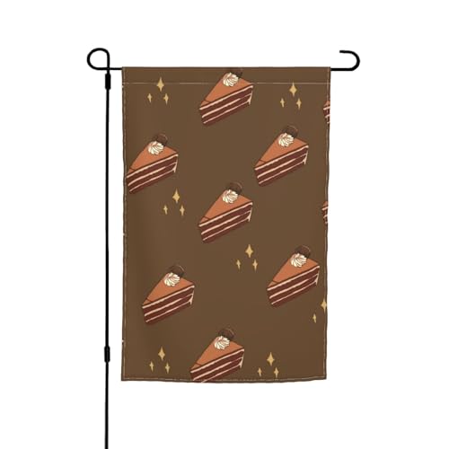 Schokoladenquadrate Kuchen Gartenflagge 30,5 x 45,7 cm Helle, doppelseitige Outdoor-Dekoration bringt Spaß in Ihren Hof. Schokoladenquadrate Kuchen Gartenflagge 30,5 x 45,7 cm Helle, doppelseitige Outdoor-Dekoration bringt Spaß in Ihren Hof. von GAJYFCL