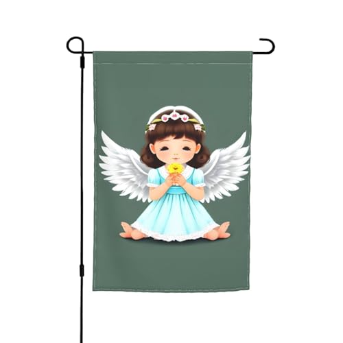 Süße kleine Engel-Gartenflagge, 30,5 x 45,7 cm. Helle, doppelseitige Outdoor-Dekoration bringt Spaß in Ihren Hof. Süße kleine Engel-Gartenflagge, 30,5 x 45,7 cm. Helle, doppelseitige Outdoor-Dekoration bringt Spaß in Ihren Hof. von GAJYFCL