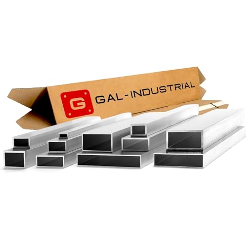 GAL-INDUSTRIAL Aluprofil Alu Vierkantrohr 20 x 10 x 2 mm Länge 40 cm | Rechteckrohr Aluminium Rohr | Vierkant Profil auf Zuschnitt GAL-INDUSTRIAL Aluprofil Alu Vierkantrohr 20 x 10 x 2 mm Länge 40 cm | Rechteckrohr Aluminium Rohr | Vierkant Profil auf Zuschnitt von GAL - INDUSTRIAL