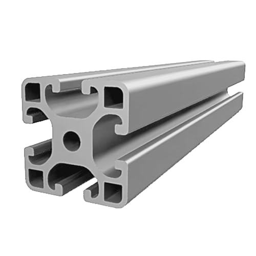 Gal Industrial Alu Profil 40x40 mm leicht | Konstruktionsprofil superleicht Aluminium Montageprofil Typ R 200 cm | kompatibel mit AlClipTec für Bosch Item | einseitiger Winkelschnitt von GAL - INDUSTRIAL