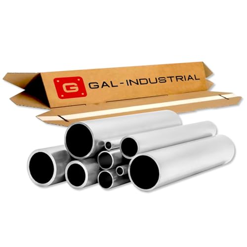 Gal Industrial Alurohr 20x2mm Länge 20cm | Aluminium Alu Profil Rundrohr Aluminium Rohr EN6060 | Aluminiumrohr Alu-Rohr Durchmesser 20mm Wandstärke 2mm Gal Industrial Alurohr 20x2mm Länge 20cm | Aluminium Alu Profil Rundrohr Aluminium Rohr EN6060 | Aluminiumrohr Alu-Rohr Durchmesser 20mm Wandstärke 2mm von GAL - INDUSTRIAL