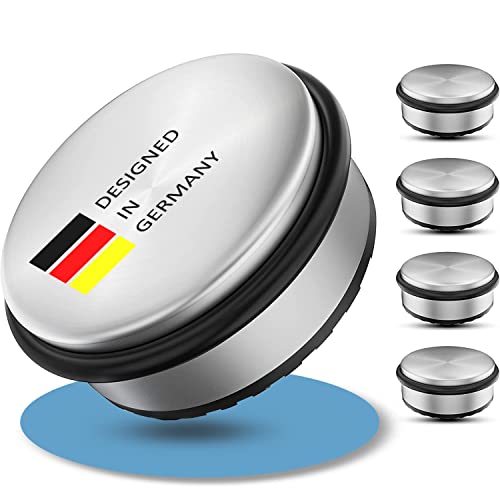 galace Türstopper Boden schwer [4er Set] - Premium Türstopper Edelstahl Boden - Tür Stopper - Door Stopper - Türstopper Tür - Turstopper fur Boden - Bodentürstopper - Edelstahl Türstopper… von GALACE