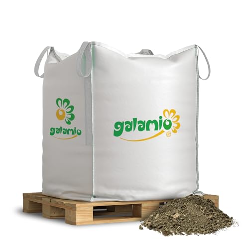 GALAMIO Bodensubstrat Erde Humus Universalerde Pflanzerde Profi Premium Kultursubstrat 500kg BigBag / 1 Palette Paligo von GALAMIO