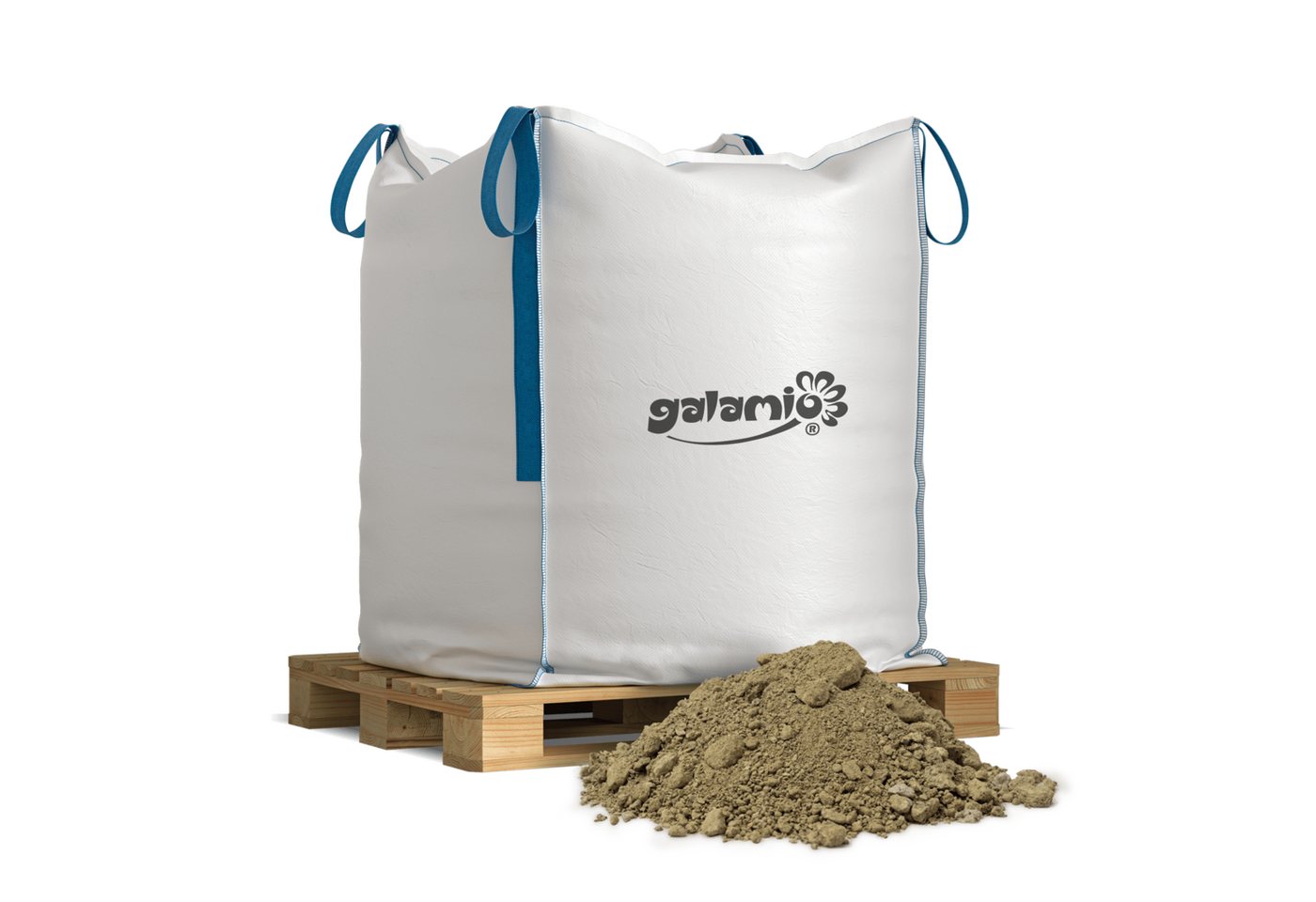 GALAMIO Gartenbau-Substrat Sächsische Wegedecke Deckschicht, (Palette, 1-St) von GALAMIO