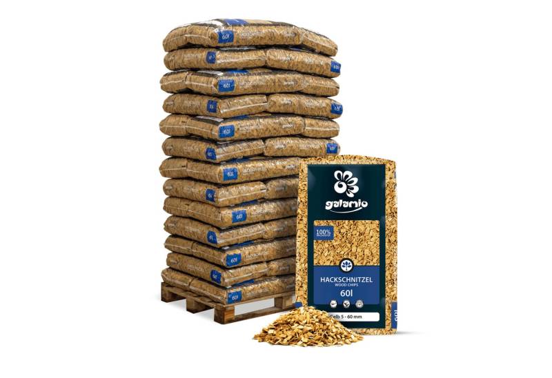 GALAMIO Holzhäcksel Gelb, (Palette, 39-St) von GALAMIO