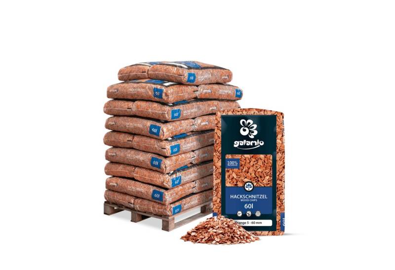 GALAMIO Holzhäcksel Orange, (Palette, 26-St) von GALAMIO