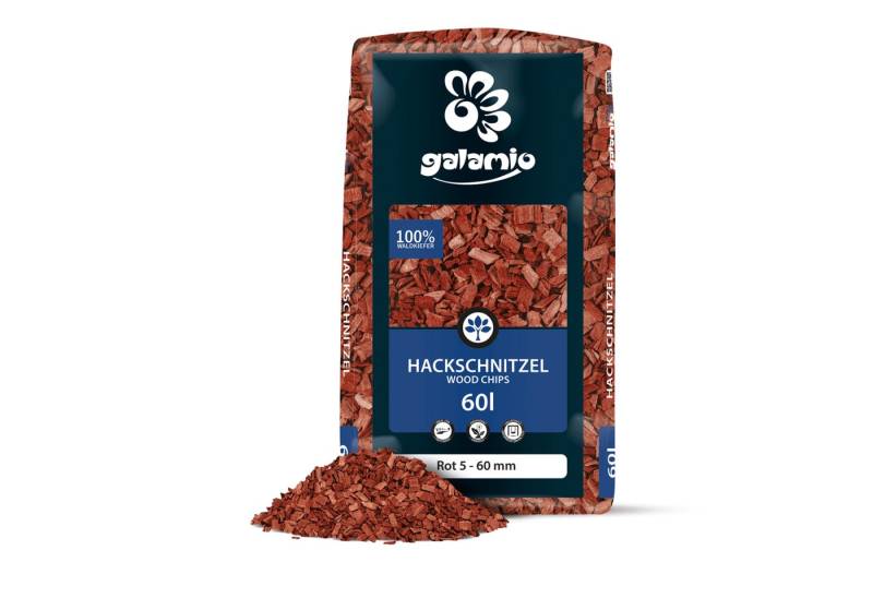 GALAMIO Holzhäcksel Rot, (Palette, 1-St) von GALAMIO