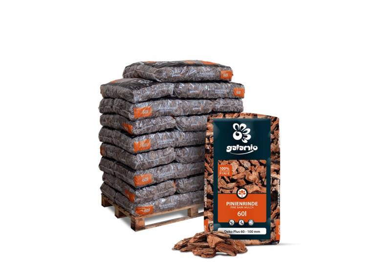 GALAMIO Pinienrinde Pinie Deko Plus, (Palette, 26-St) von GALAMIO