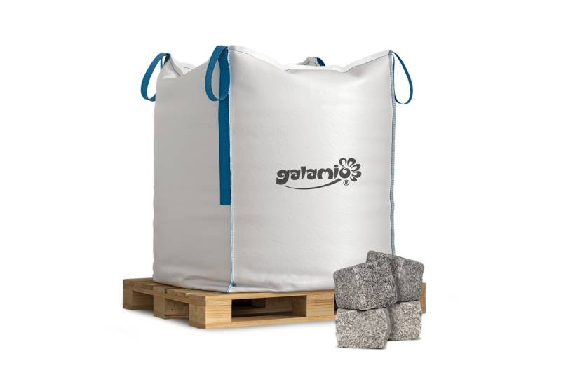 GALAMIO Stein Granit 7/9 gespalten, (Palette, 1 St) von GALAMIO