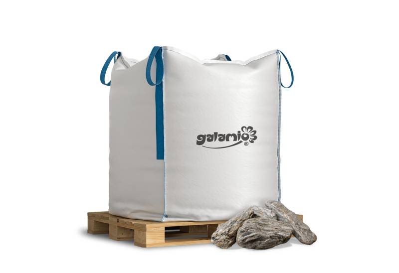 GALAMIO Stein Gneis kaschiert & getrommelt, (Palette, 1 St) von GALAMIO