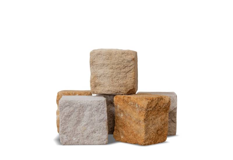 GALAMIO Stein Sandstein 6/8 gesägt & gebrochen, (Palette, 1 St) von GALAMIO