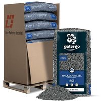 Galamio - Holzhackschnitzel Grau 60l x 13 Sack 780l von GALAMIO