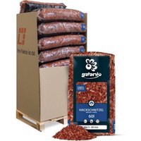 Galamio - Holzhackschnitzel Rot 60l x 13 Sack 780l Galamio - Holzhackschnitzel Rot 60l x 13 Sack 780l von GALAMIO