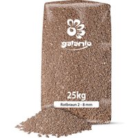 Lavamulch Rotbraun 2 - 8 mm 25kg x 40 Sack 1000kg - Galamio von GALAMIO