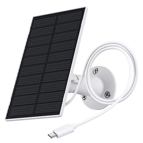 GALAYOU Solarpanel für Überwachungskamera Aussen Akku,WLAN IP Kamera Outdoor,360° verstellbare Halterung,Typ C Schnittstelle, Wetterfes GALAYOU Solarpanel für Überwachungskamera Aussen Akku,WLAN IP Kamera Outdoor,360° verstellbare Halterung,Typ C Schnittstelle, Wetterfes von GALAYOU