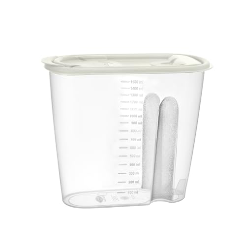 GALICJA MOLLY Behälter für lose Lebensmittel – Luftdichte Aufbewahrungsbox Groß – Food Storage Containers – Luftdichte Box – Box Luftdicht Groß 20x9,5x17 Creme 1500ml GALICJA MOLLY Behälter für lose Lebensmittel – Luftdichte Aufbewahrungsbox Groß – Food Storage Containers – Luftdichte Box – Box Luftdicht Groß 20x9,5x17 Creme 1500ml von GALICJA