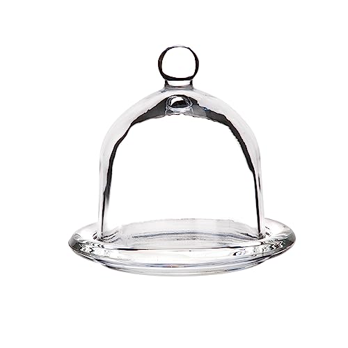 Galicja Zitronen Glasbehälter Mit Deckel – Zitronen Aufbewahrungsbox – Glasbehälter Mit Deckel Rund – Glass Container With Lid – Glas Mit Deckel – Glasbehälter Mit Deckel Klein – 7,2x9cm von GALICJA