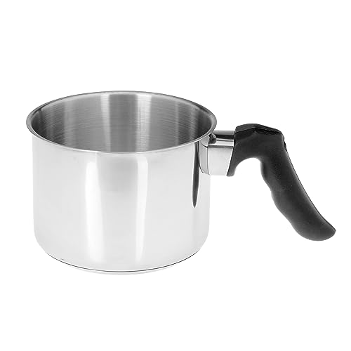 Galicja Milchtopf Ricky – Topf klein – Milchtopf Milchkochtopf ohne Anbrennen – Brei-Topf – Milchtopf Edelstahl – Kleiner Kochtopf – Milchtöpfe – Simmertopf Milchtopf – 1,5l Galicja Milchtopf Ricky – Topf klein – Milchtopf Milchkochtopf ohne Anbrennen – Brei-Topf – Milchtopf Edelstahl – Kleiner Kochtopf – Milchtöpfe – Simmertopf Milchtopf – 1,5l von GALICJA