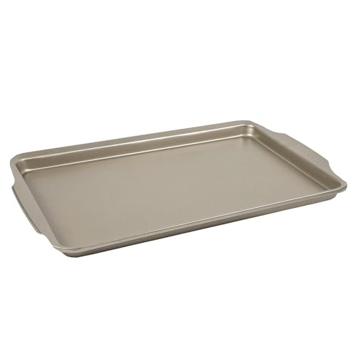 GALILEO 5902792 Cuisine Chef Antihaft-Backblech aus Karbonstahl, Silber, 46 cm x 30 cm x 3 cm GALILEO 5902792 Cuisine Chef Antihaft-Backblech aus Karbonstahl, Silber, 46 cm x 30 cm x 3 cm von GALILEO