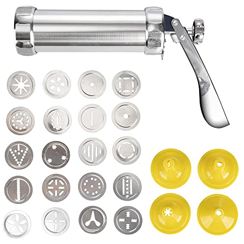 GALILEO 5910659 SjaChef Aluminium-Keksspritze, 20 Aufsätze 4 Spritztüllen GALILEO 5910659 SjaChef Aluminium-Keksspritze, 20 Aufsätze 4 Spritztüllen von GALILEO