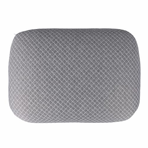 GALILEO LeFLaF Mehrzweckkissen, grau, aus Memoryschaum, 26 x 36 cm, Abnehmbarer Bezug von GALILEO