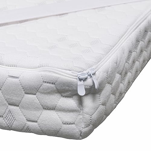 GALILEO LeFlaf Matratzenauflage für Einzelbett, 80 x 190 cm, Memory Foam von GALILEO
