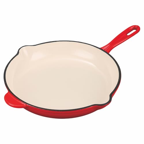 GALILEO Les Cocottes SìChef Bratpfanne aus emailliertem Gusseisen, Induktion, 26,5 cm von GALILEO