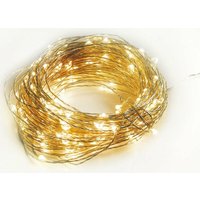 Galileo - Leuchtkette von Mikro -led -Außenkupferdraht - 500 Micro Led - Bianco Caldo - 8.4 Watt- Lunghezza 55 mt von GALILEO