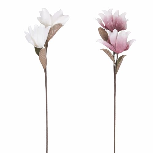 Set mit 12 Kunstblumen aus Kunststoff (PE) h. 104 cm, Sibilla von GALILEO