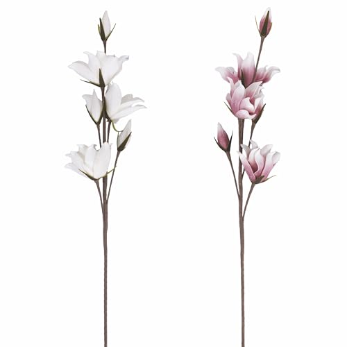 Set mit 12 künstlichen Rosen aus Kunststoff (PE) H. 102 cm, Sibilla von GALILEO