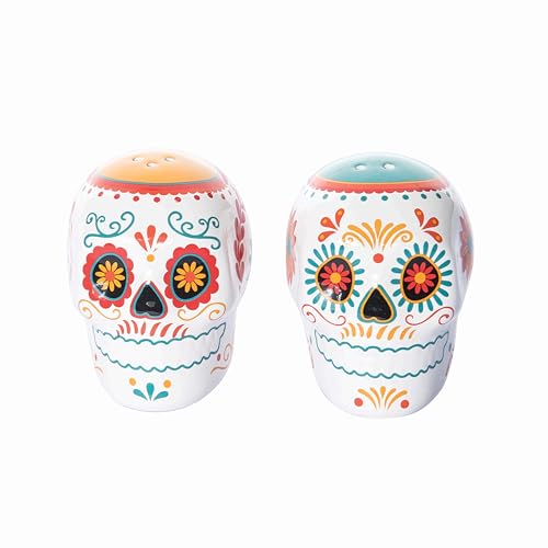 Gallerie II Sugar Skull Salz- und Pfefferstreuer, S/2, mehrfarbig Gallerie II Sugar Skull Salz- und Pfefferstreuer, S/2, mehrfarbig von GALLERIE II