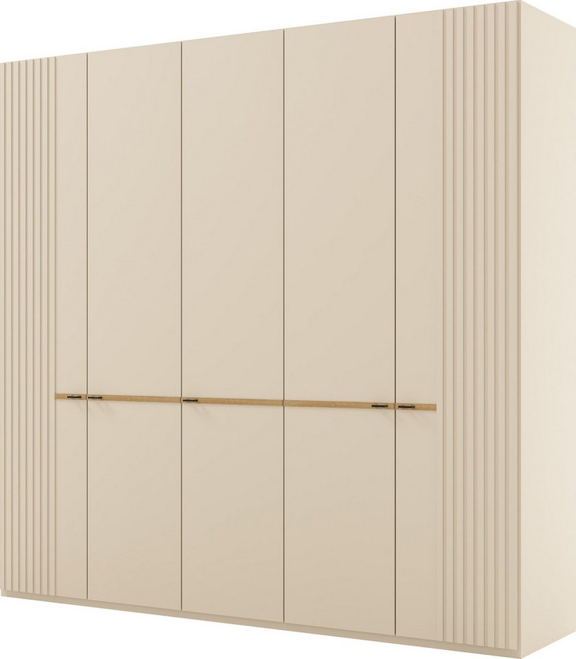 Musterring Drehtürenschrank Isabelle Lamellen in Korpusfarbe, Griffe in schwarz, versch. Größen und Farben Musterring Drehtürenschrank Isabelle Lamellen in Korpusfarbe, Griffe in schwarz, versch. Größen und Farben von Musterring