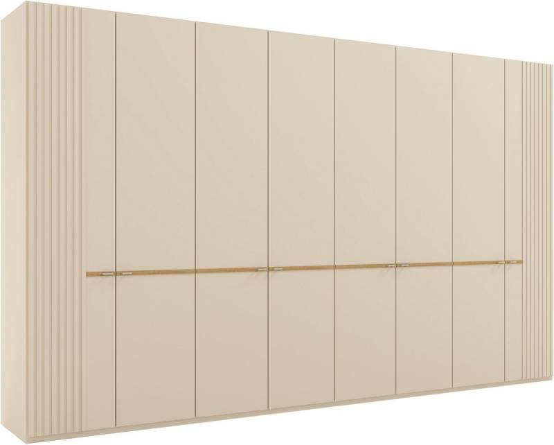 Musterring Drehtürenschrank Isabelle Lamellen in Korpusfarbe, Griffe in silber, versch. Größen und Farben von Musterring